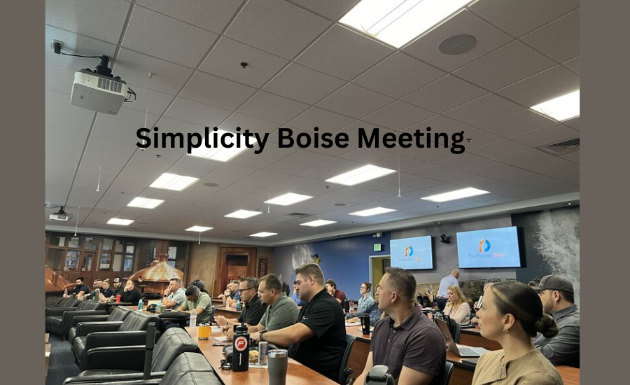 Simplicity Boise Meeting